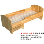X51-5小天乐实木单人床
