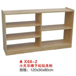 X68-2小天乐樟子松玩具柜